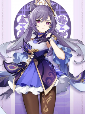 Keqingcard — Genshin Impact all girls option 102