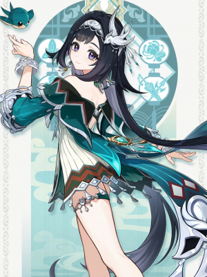 Lanyancard — Genshin Impact all girls option 111