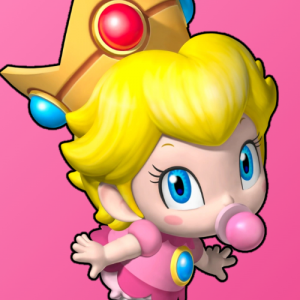 Baby Peach — Mario Kart World ALL CHARACTERS option 22
