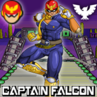 Crusade Captain Falcon — Every Platfighter Character option 212