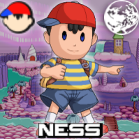 Crusade Ness — Every Platfighter Character option 255