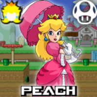 Crusade Peach — Every Platfighter Character option 259