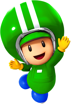Mktartworkgreentoadpitcrew — Mario Kart Tour - ALL Characters + Skins (FULL LIST) option 108