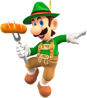Mktartworkluigilederhosen — Mario Kart Tour - ALL Characters + Skins (FULL LIST) option 138