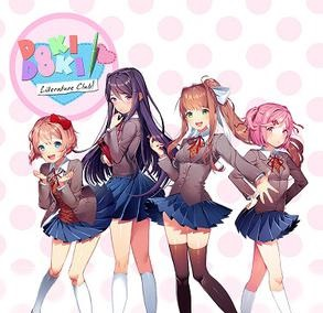 Dokidokiliteratureclubcover — Indie Horror Video Games Tier List option 16
