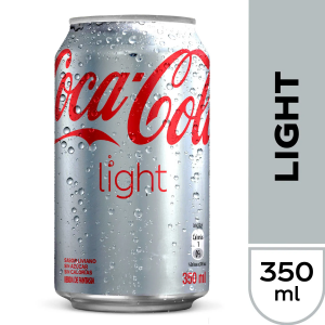 Bebida Coca Cola Light Lata 350 Ml — Bebidas en Lata Chile option 6