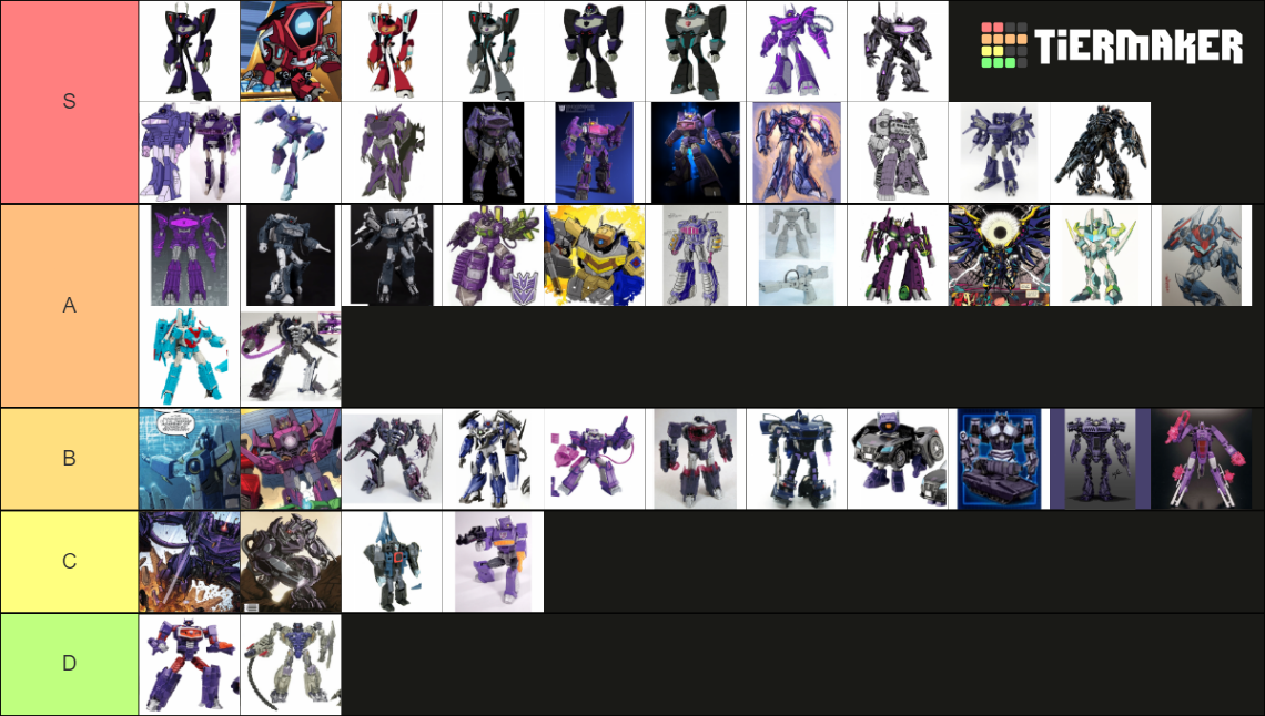 ALMOST Every Shockwave Design (-2023) Tier List (Community Rankings ...