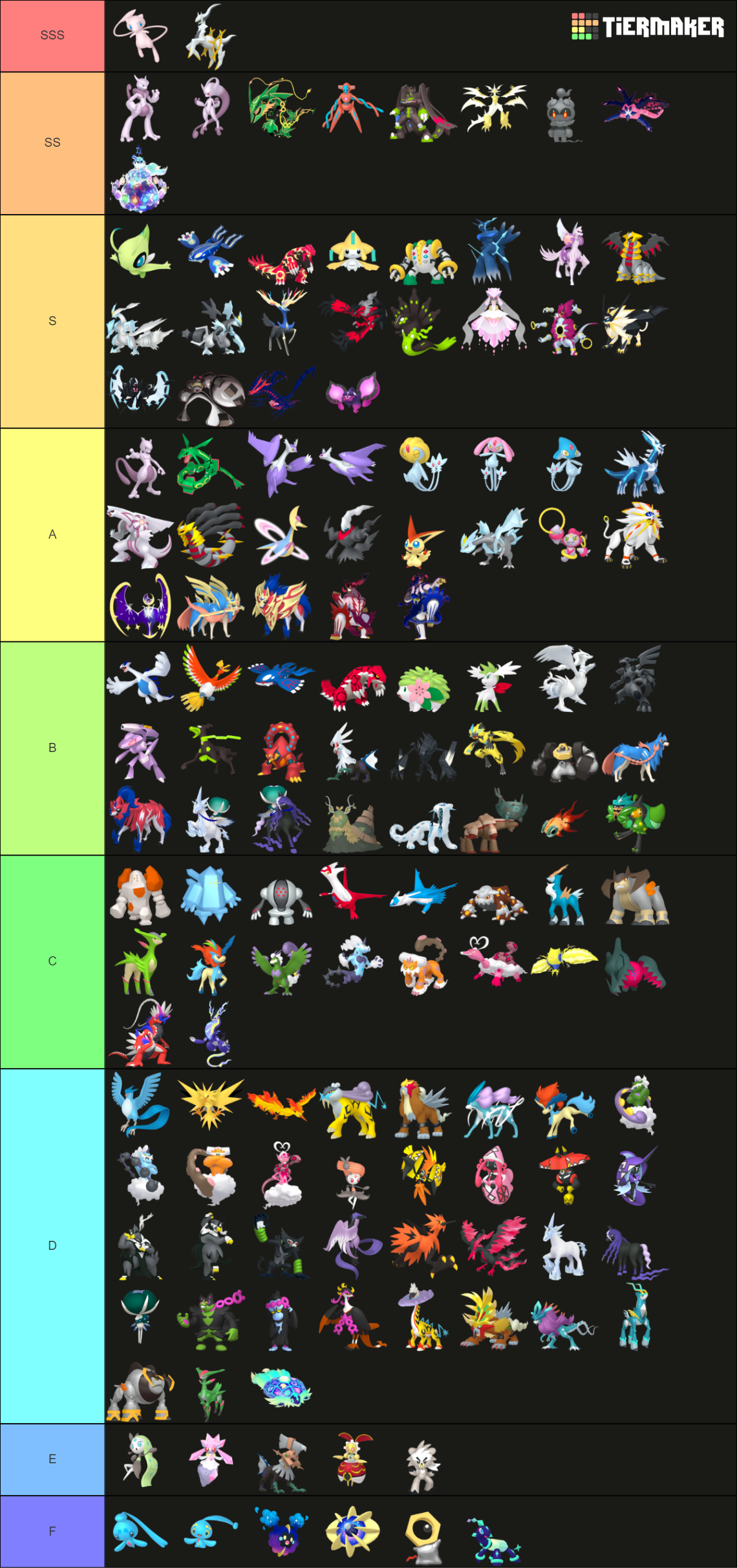 All Legendary Pokemon 2024 Home Renders Tier List Community Rankings   All Legendary Pokemon 2024 Home Renders 482147 1703899862 