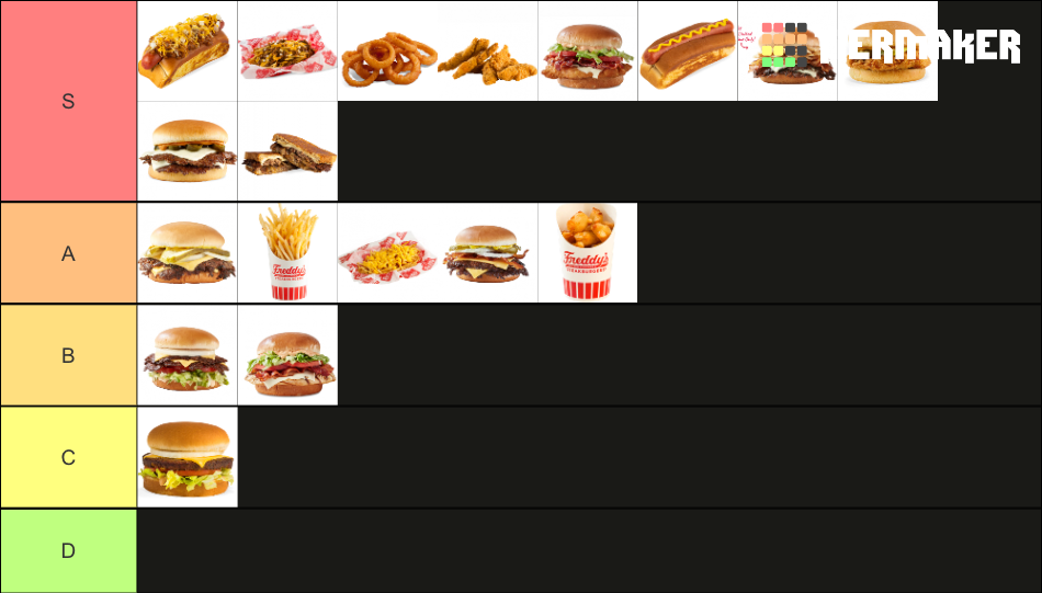 freddys-steakburgers-menu-tier-list-community-rankings-tiermaker