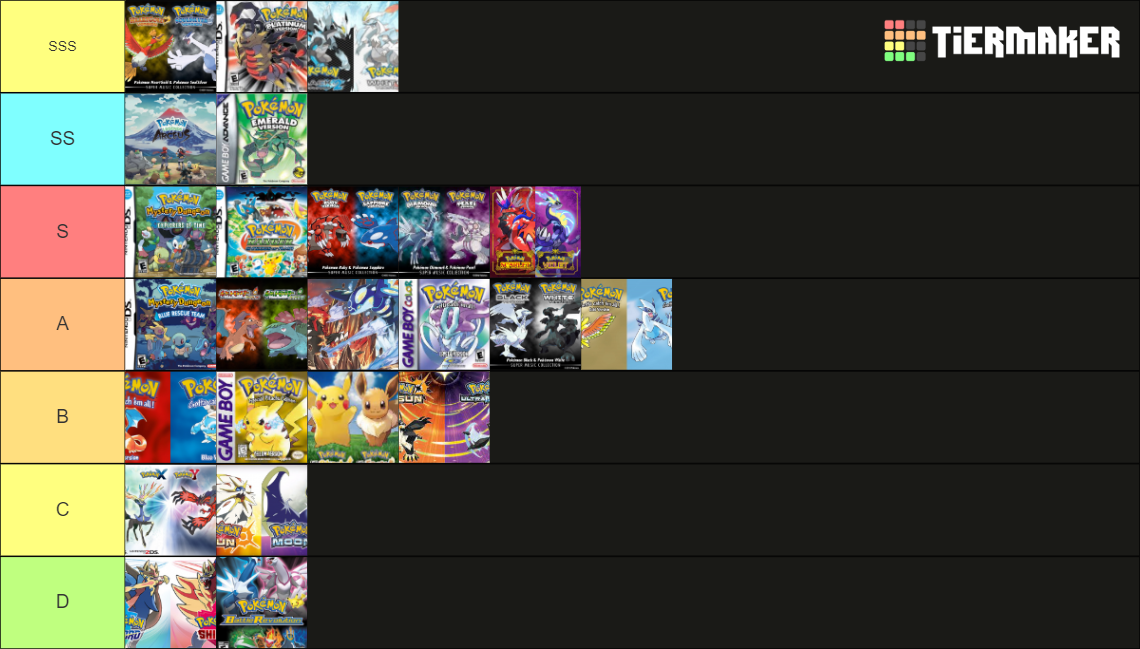 pokemon-games-tier-list-community-rankings-tiermaker