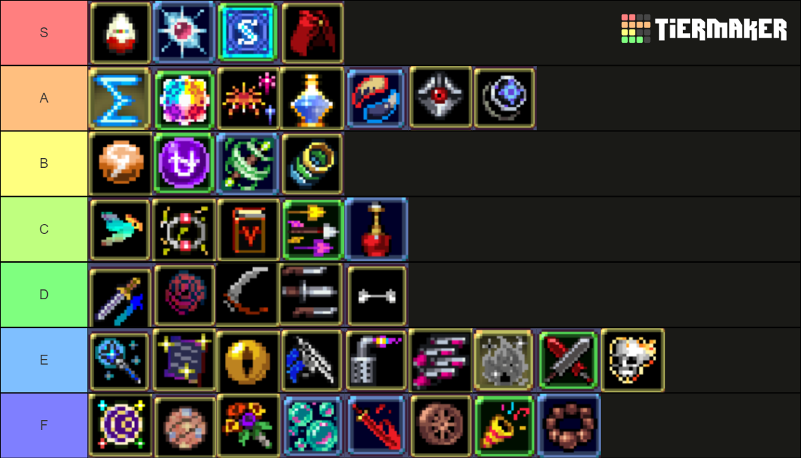 Vampire Survivors All Weapons Tier List Rankings) TierMaker