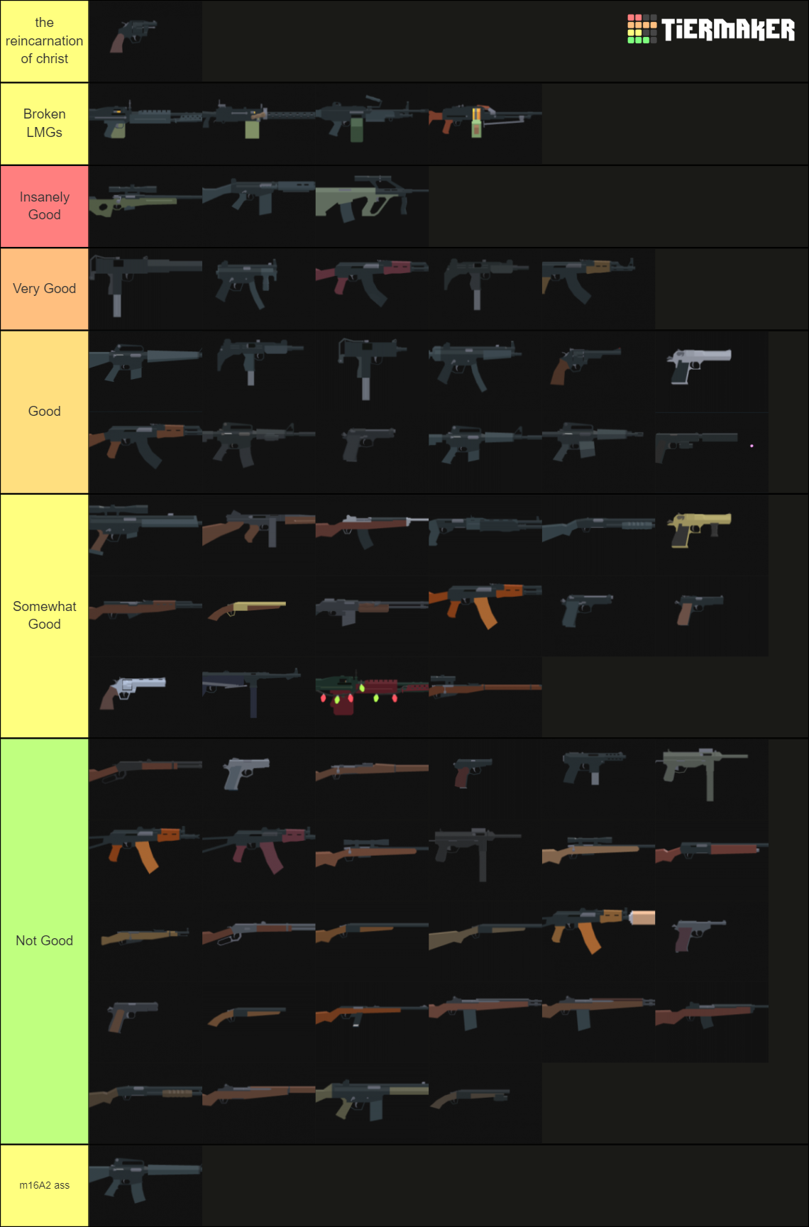 Apocalypse Rising 2 Gun NEW Tier List Community Rankings TierMaker   Apocalypse Rising 2 Gun Tier List New 15717703 1699260359 