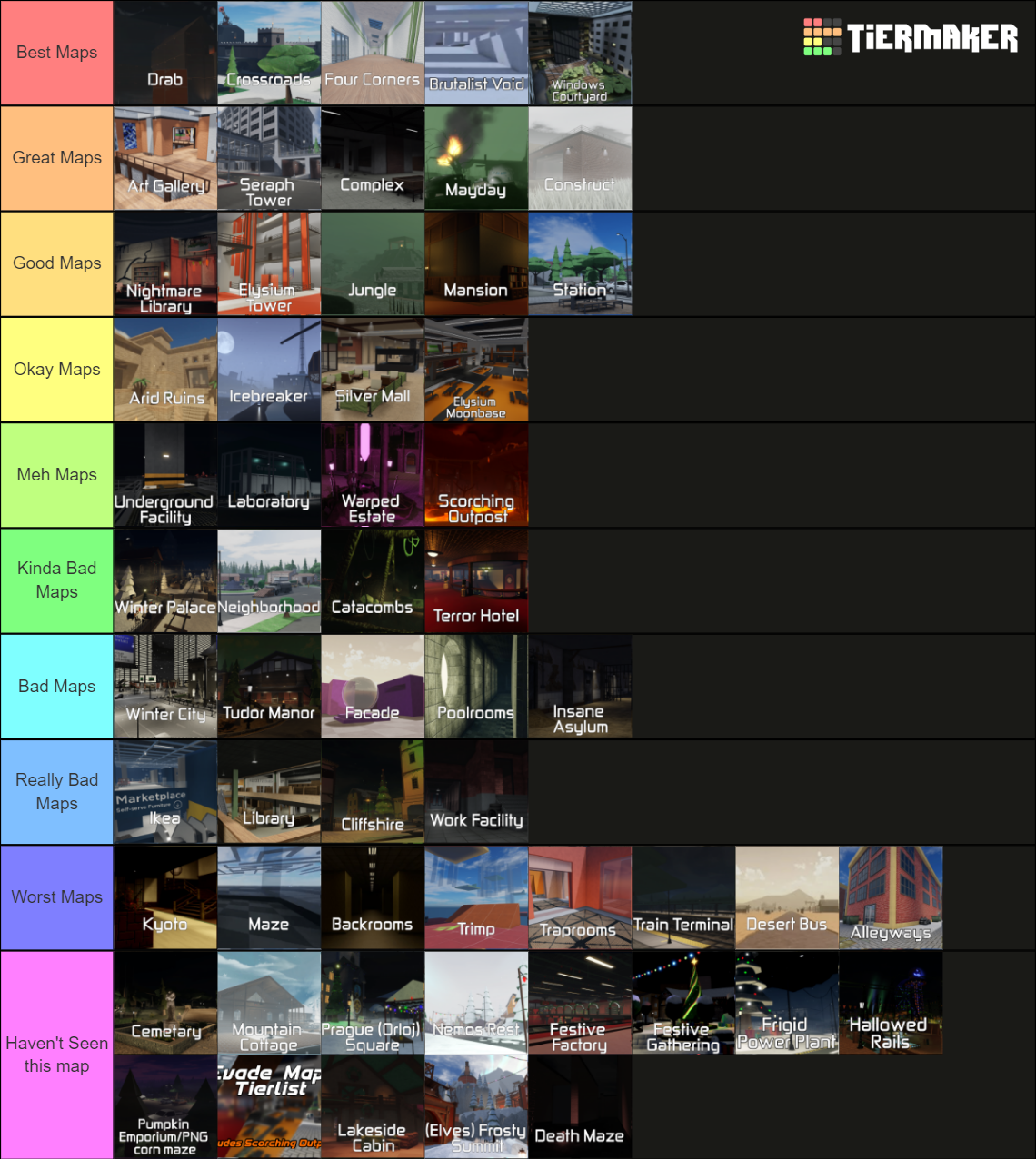 TIERLIST BUGGED, NEW TIERLIST IN DESCRIPITION Tier List