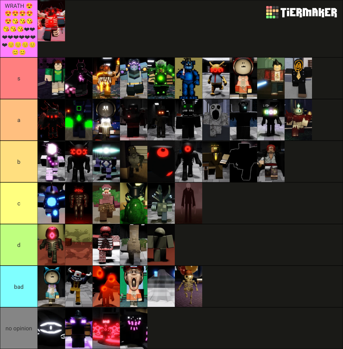Minus Elevation Entities Tier List Community Rankings Tiermaker Minus Elevation Entities Tier List Community Rankings Tiermaker