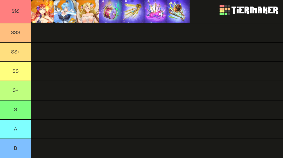 Queen #39 s Blade Limit Break Tier List (Community Rankings) TierMaker Queen #39 s Blade Limit Break Tier List (Community Rankings) TierMaker