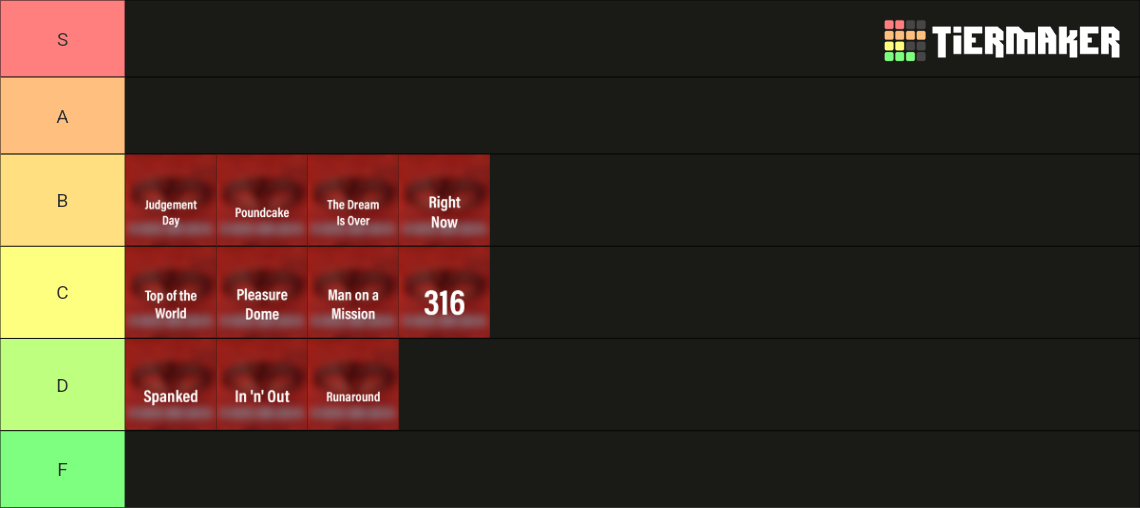 All Van Halen songs ranked Tier List (Community Rankings) - TierMaker