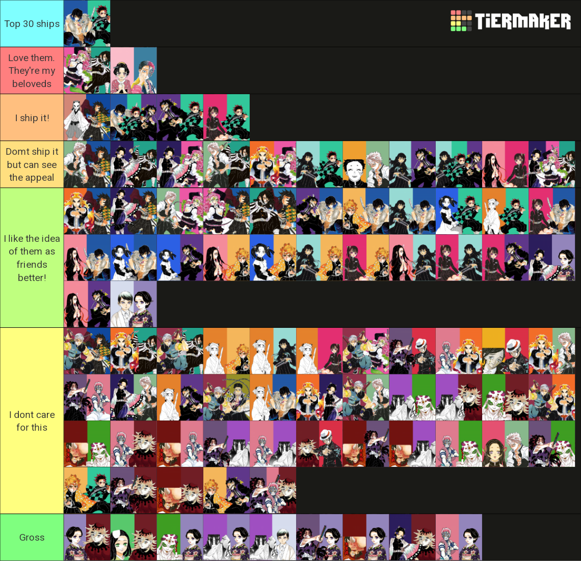 Demon Slayer Ships Tier List (Community Rankings) - TierMaker