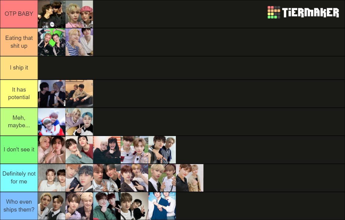 SKZ Ships Tier List Community Rankings TierMaker