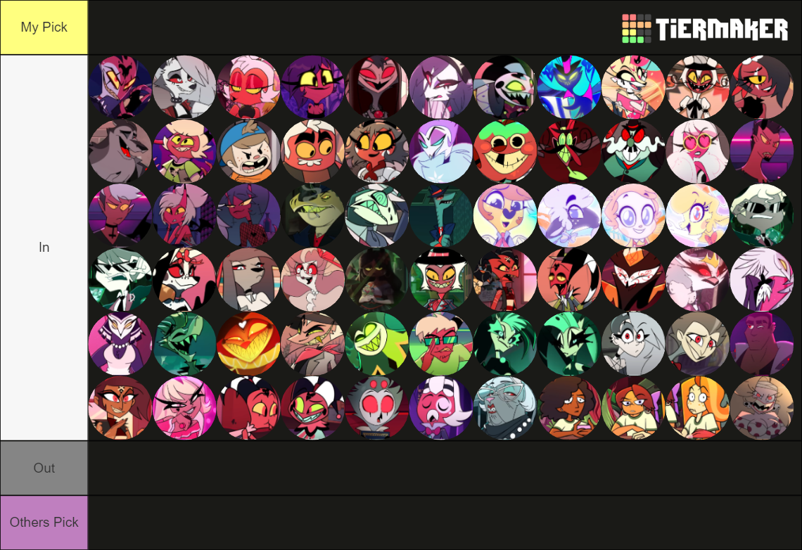 All helluva boss characters updated se2 ep7 tier list community