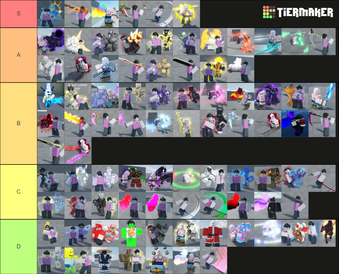 AUT SKINS Tier List (Community Rankings) - TierMaker