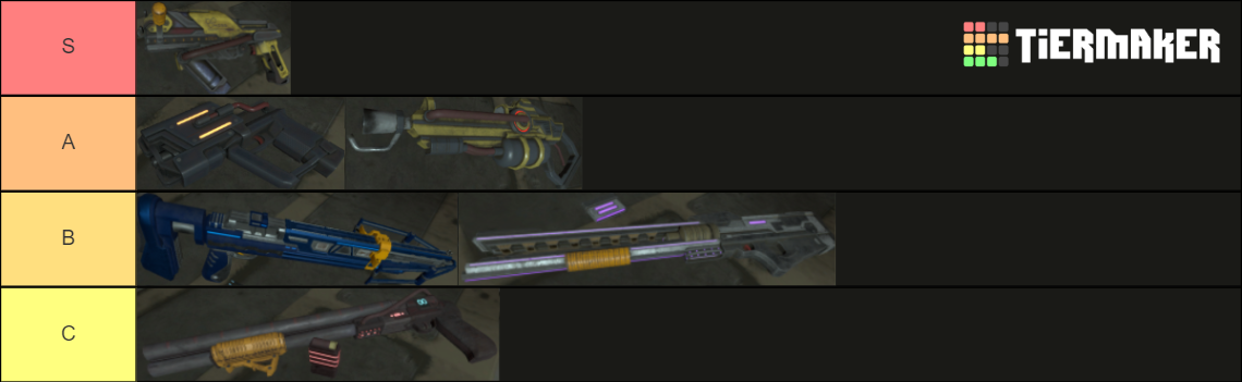 Cosmo Ranking Cosmodread Weapons Tier List (Community Rankings) - TierMaker