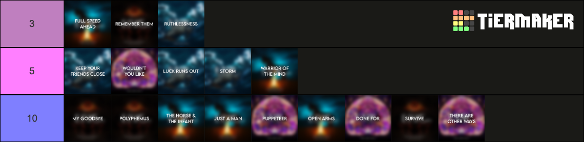 epic-the-musical-tier-list-community-rankings-tiermaker