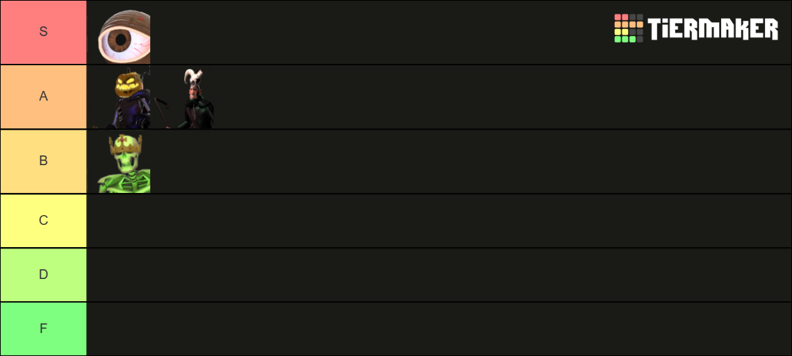 Team fortress 2 Halloween Bosses Tier List Rankings) TierMaker