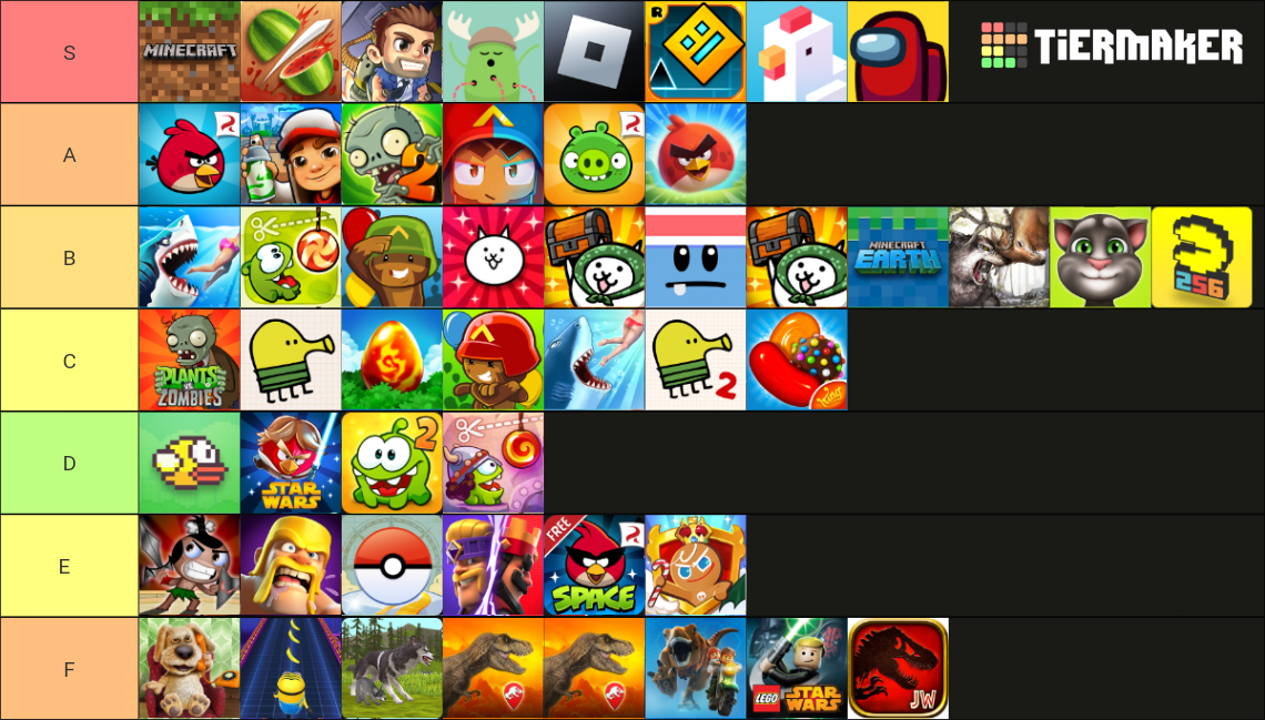 greatest-mobile-games-ever-tier-list-community-rankings-tiermaker