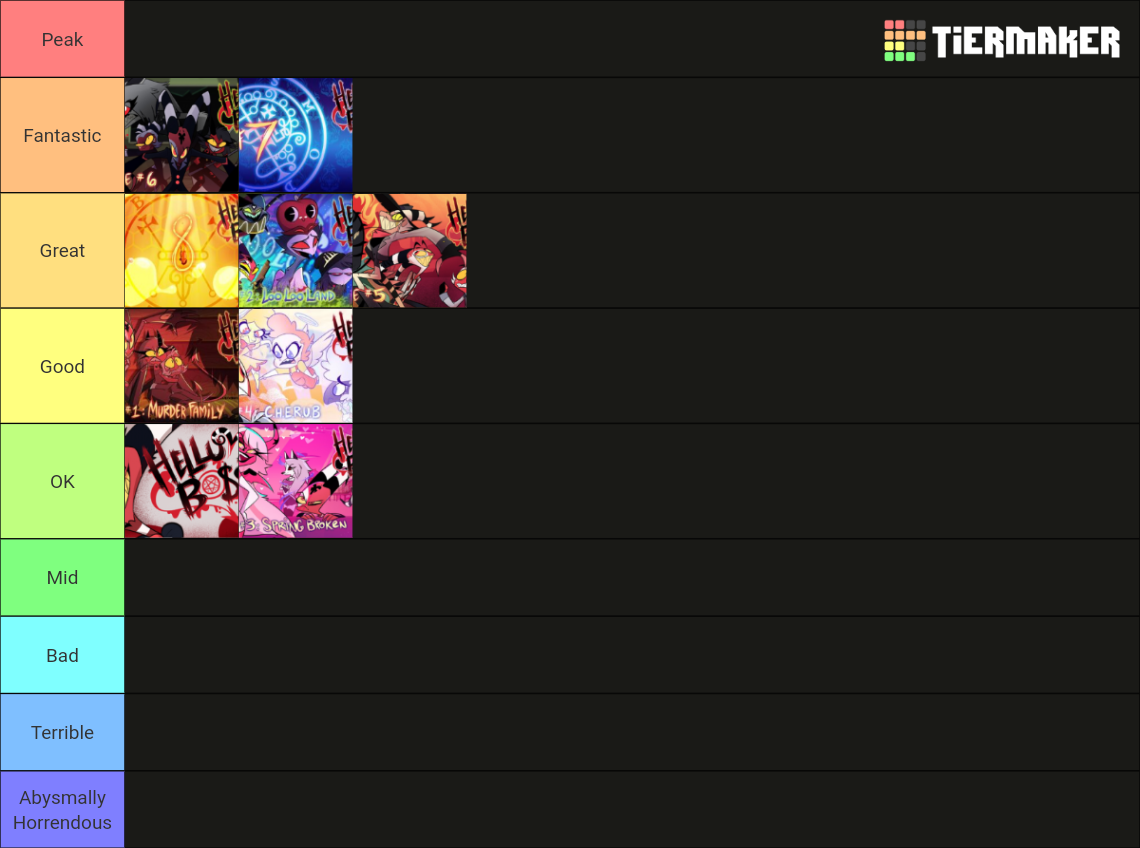 Helluva Boss Ranked Tier List Community Rankings TierMaker   Helluva Boss Ranked 16274203 1698969468 