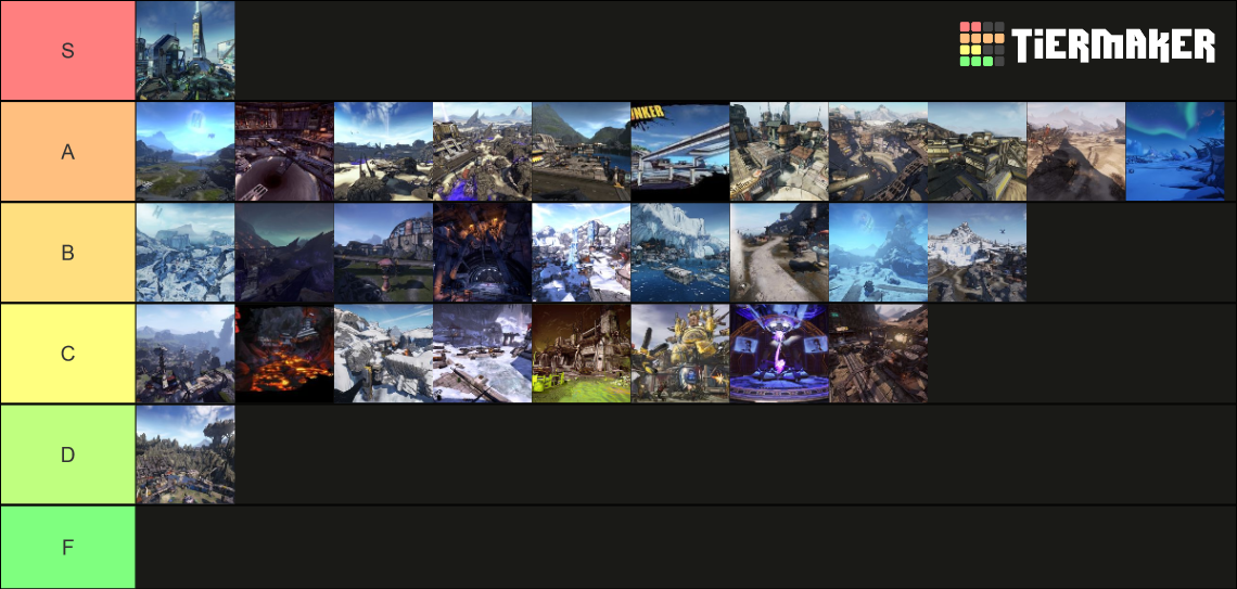 Borderlands 2 Base Game Location Tier List (Community Rankings) - TierMaker