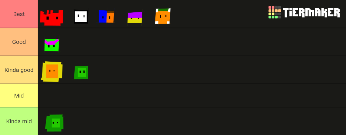 Redzer characters Tier List (Community Rankings) - TierMaker