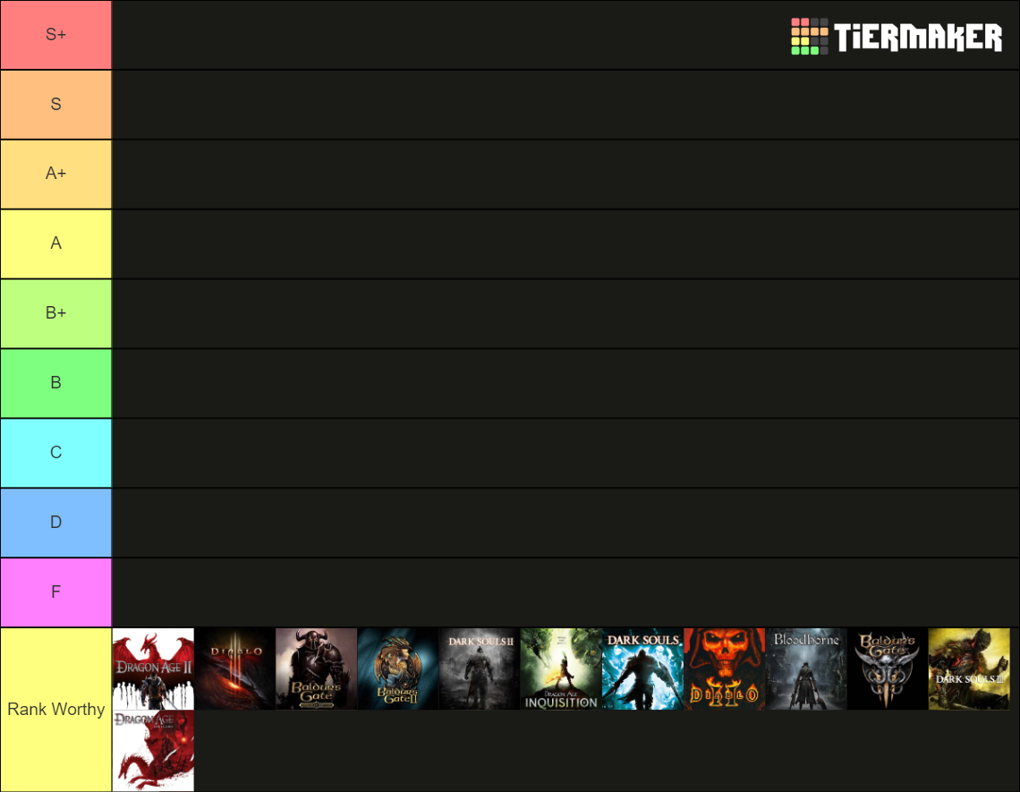 The Ultimate RPG Ranking V3 Tier List (Community Rankings) - TierMaker