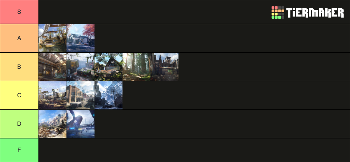 Call of Duty Black Ops 3 Maps Ranked Tier List Rankings) TierMaker