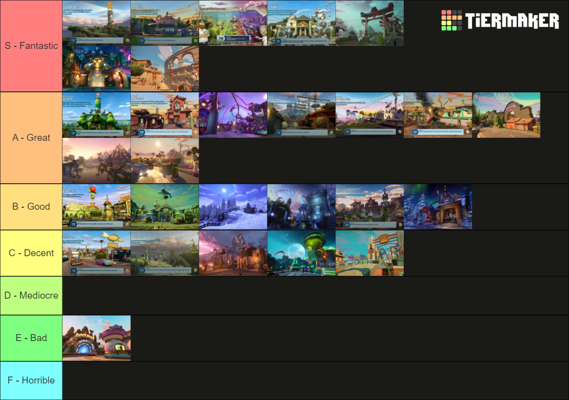 PLANTS VS ZOMBIES GARDEN WARFARE 2 12 NEW MAPS visual data 7