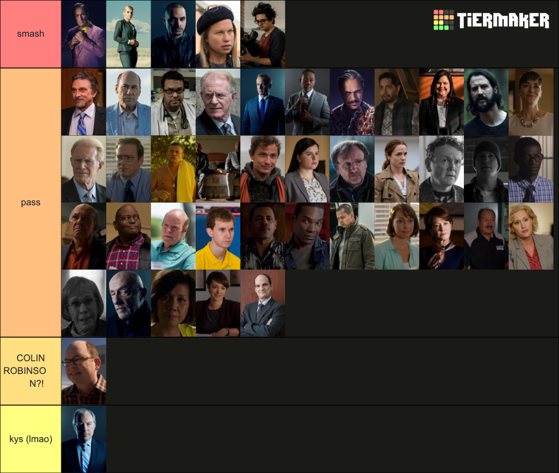 BETTER CALL SAUL CHARACTERS visual data 5