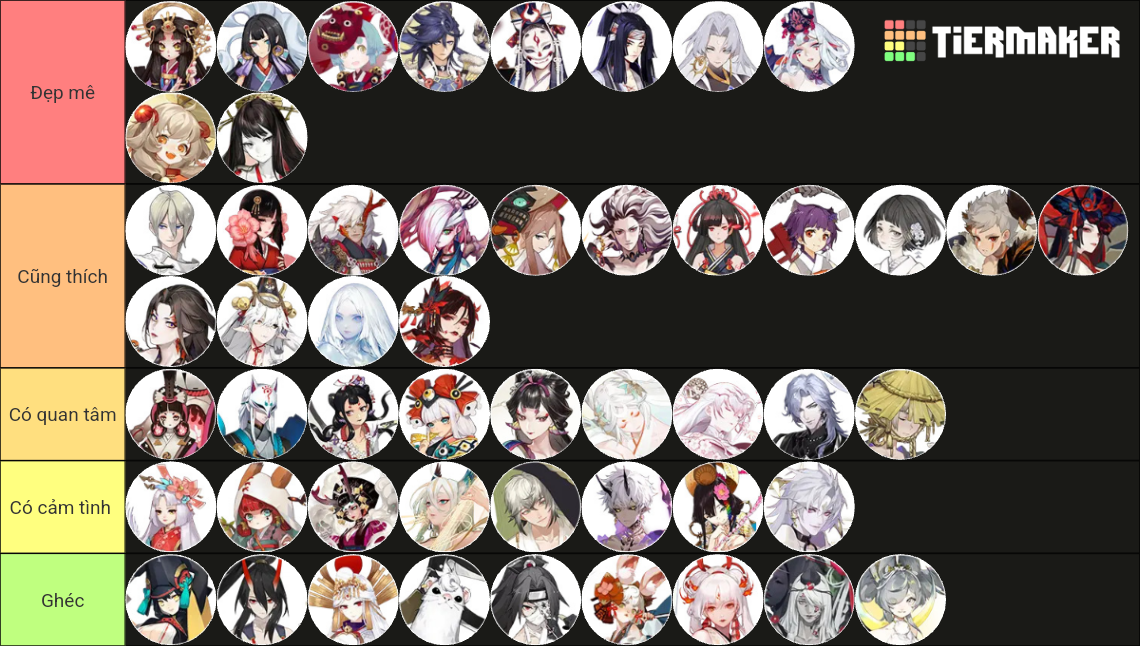 Onmyoji Shikigami 2023 Jan Tier List (Community Rankings) - TierMaker