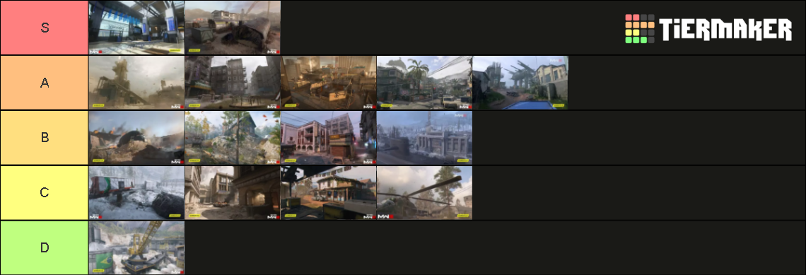 MW3 (2023) Maps Tier List (Community Rankings) - TierMaker