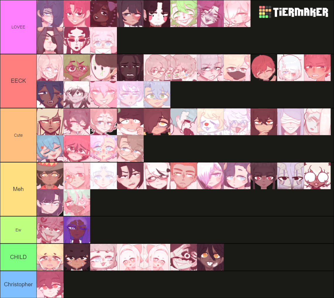 MelancholyNightmares Characters (Lite) Tier List Rankings