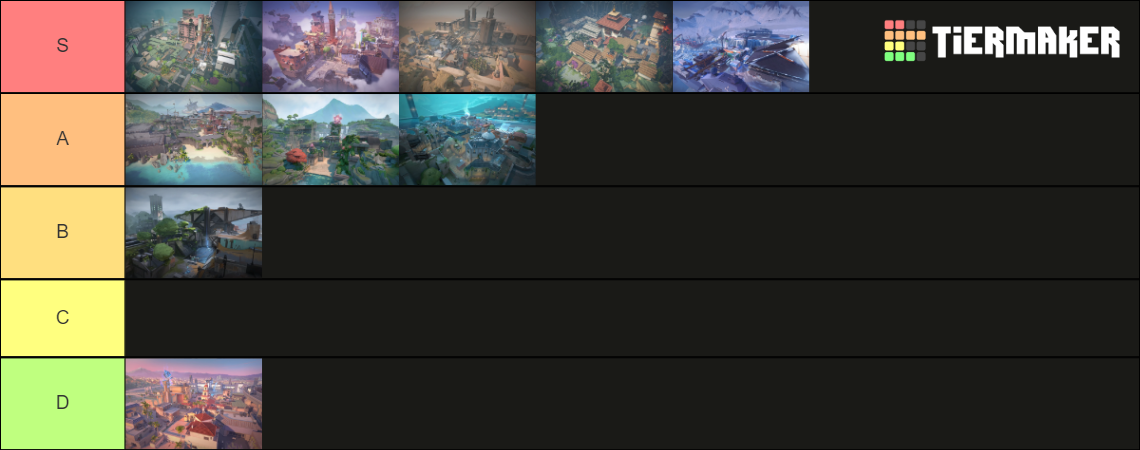 Valorant Maps Including Sunset Tier List Community Rankings Tiermaker