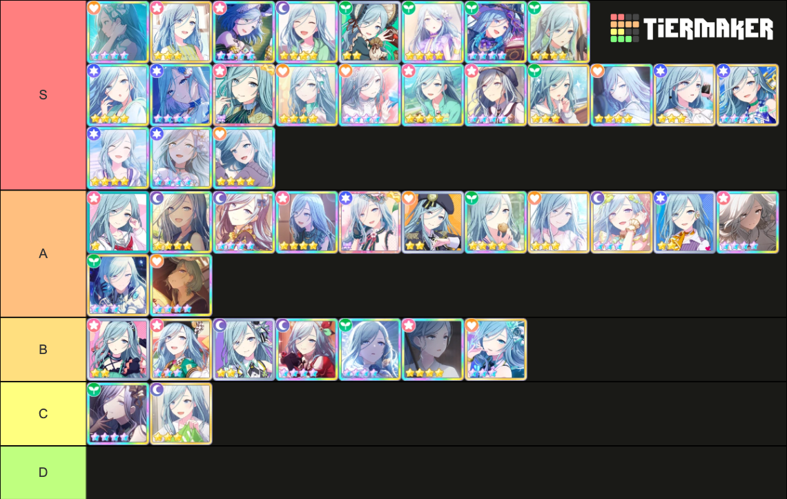 PJSK Shizuku cards Tier List (Community Rankings) - TierMaker