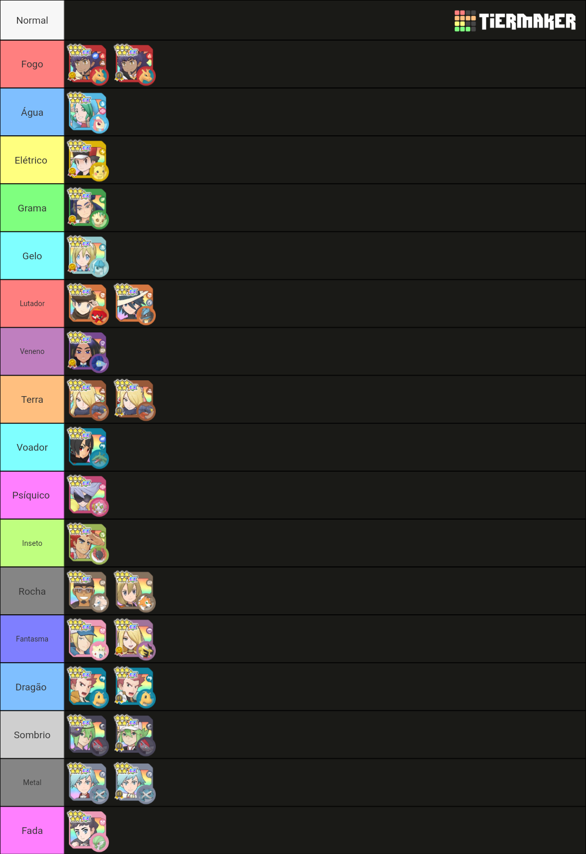 Pokémon Masters EX - 6 * EX (v2.55.0) Tier List (Community Rankings ...