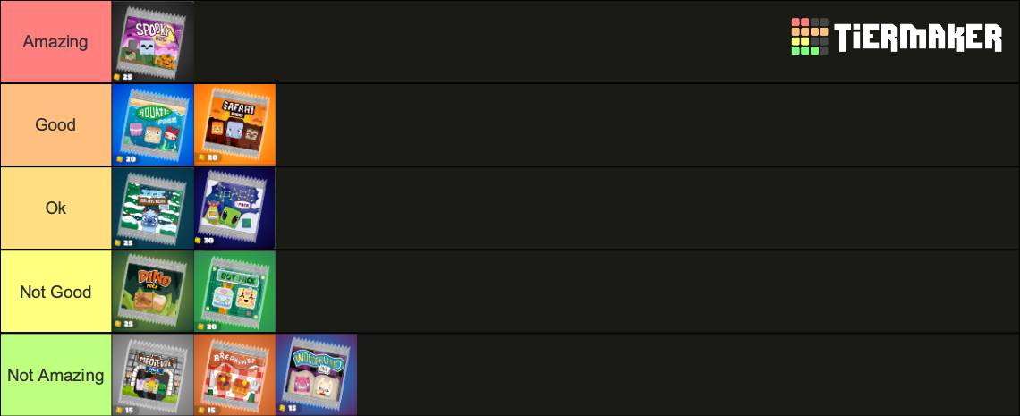 Blooket Packs Tier List (Community Rankings) - TierMaker