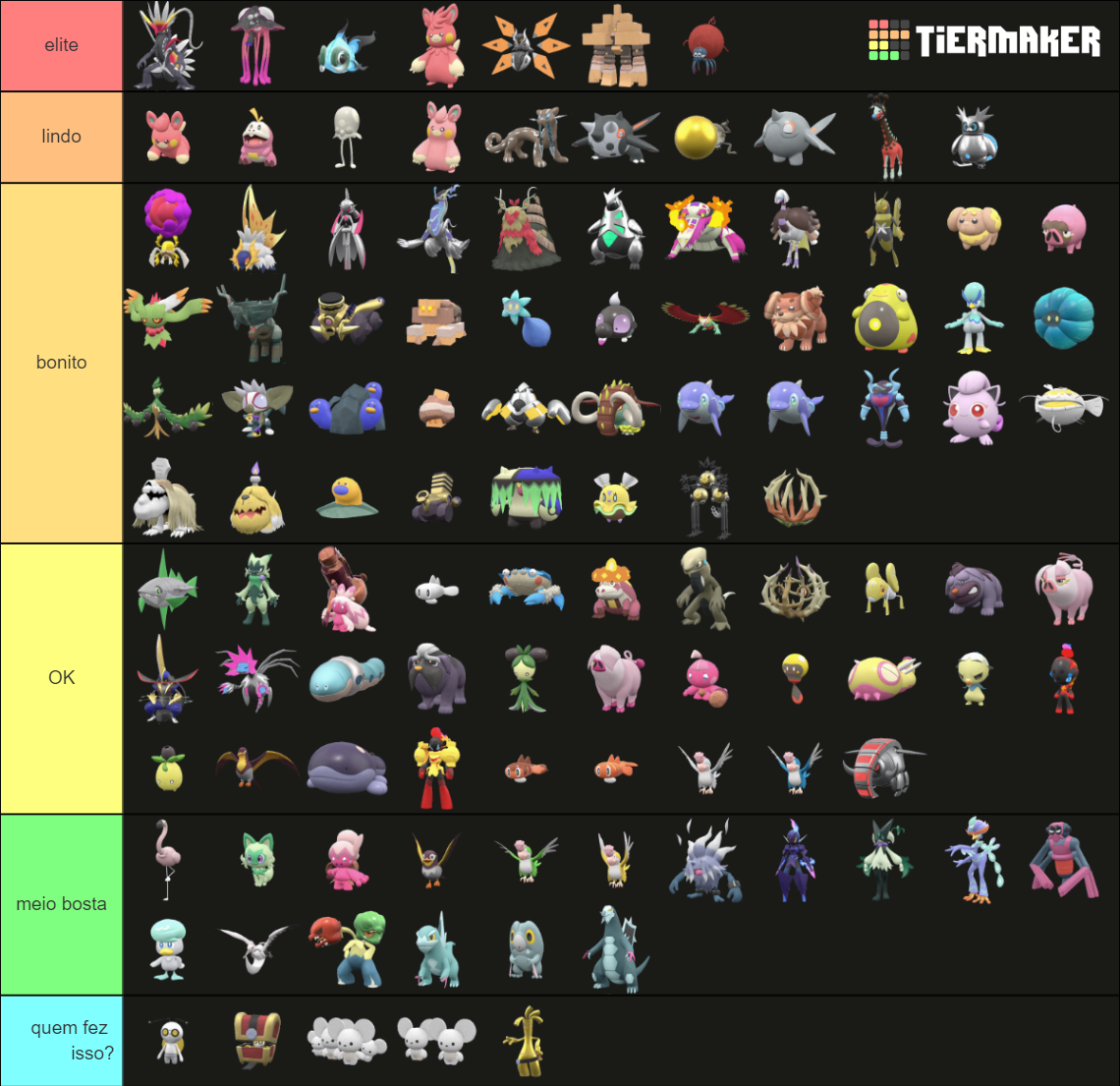 All Shiny Paldea Pok Mon Tier List Community Rankings Tiermaker