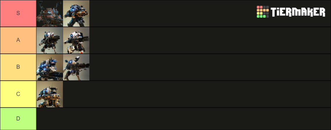 Titanfall 2 Titans Tier List (Community Rankings) - TierMaker