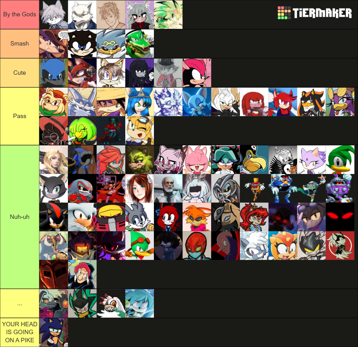 The True Chaos Curse Tierlist v3 Tier List (Community Rankings) - TierMaker