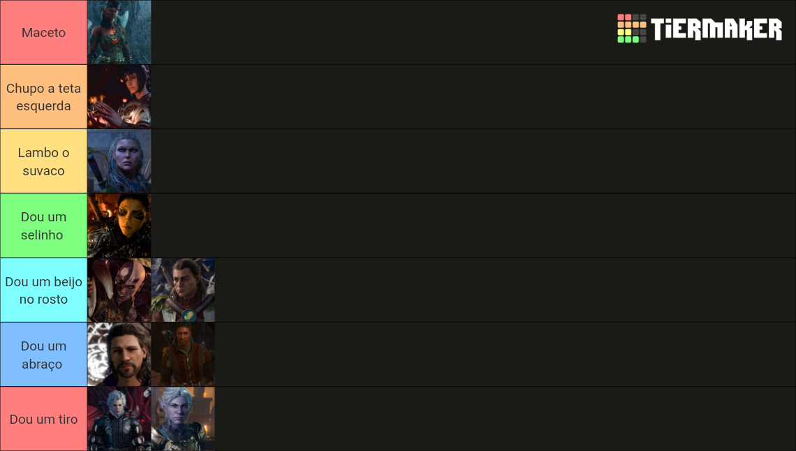 Baldurs Gate 3 Companions Tier List Community Rankings TierMaker   Baldurs Gate 3 Companions 16007327 1703876361 