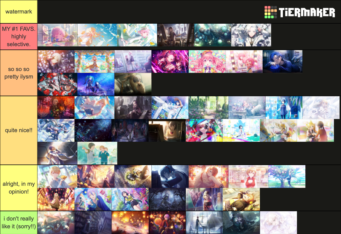 Project Sekai Fes Cards Tier List (Community Rankings) - TierMaker