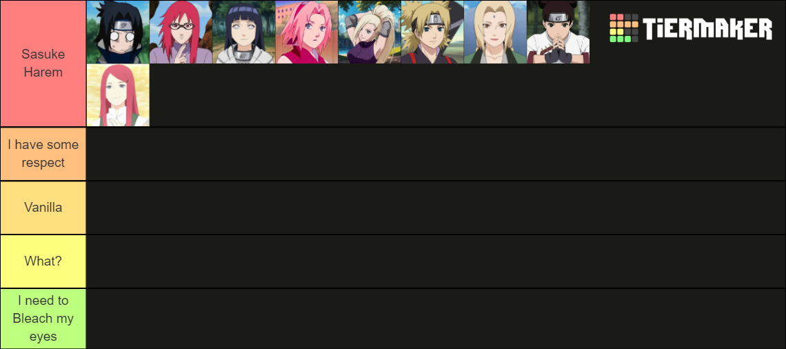 Naruto Ships Tier List (Community Rankings) - TierMaker