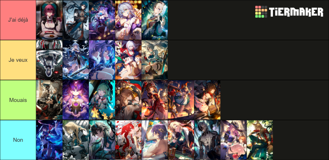 Honkai Star Rail light cones 2.5 HSR Tier List Rankings) TierMaker