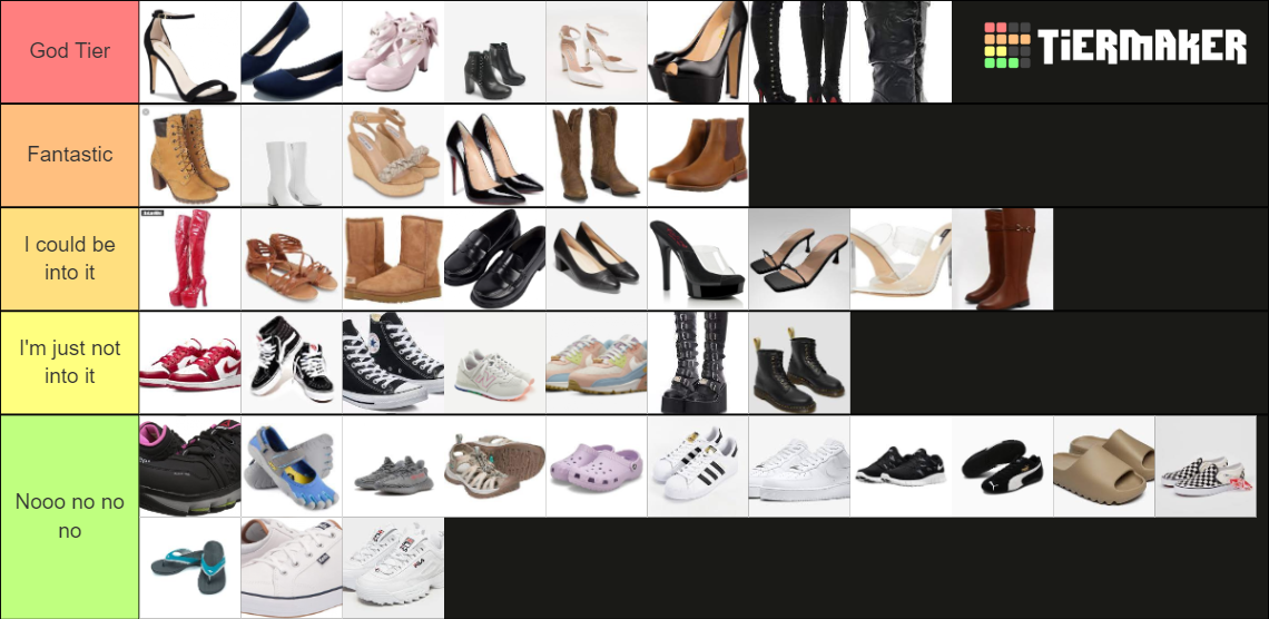 giantess-footwear-tier-list-community-rankings-tiermaker